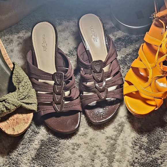 Bundle of 3 pairs of shoes size 6.5 Charlotte Russ, Diva Dna, East 5th Good con - Picture 4 of 13